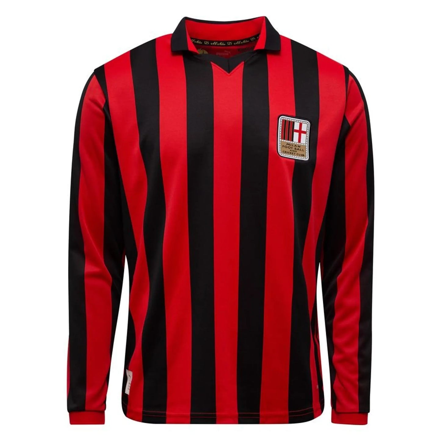 AC Milan Home Shirt 125 Years Anniversary Authentic Long Sleeves LIMITED EDITION