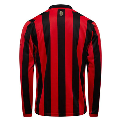 AC Milan Home Shirt 125 Years Anniversary Authentic Long Sleeves LIMITED EDITION