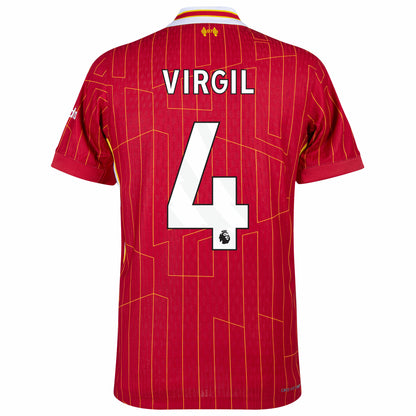 Liverpool 2024/25 Home Shirt Player Version