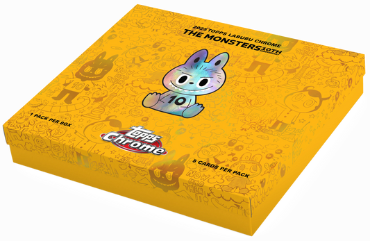2025 Topps Labubu Chrome® 10th Anniversary - Hobby Box