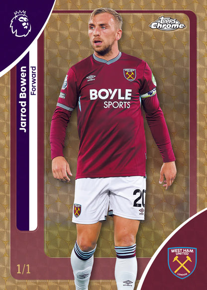 2026 Topps Chrome® Premier League - Hobby Box