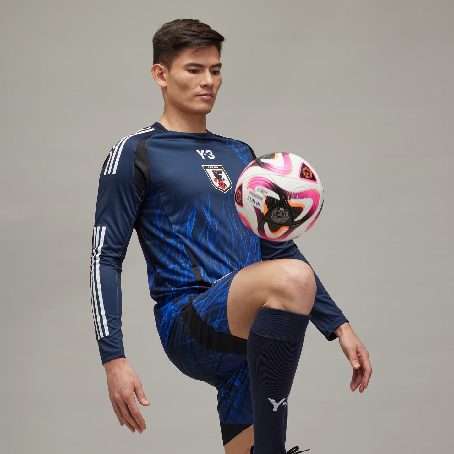 Japan x Y-3 24 Long Sleeve Home Kit Player Version