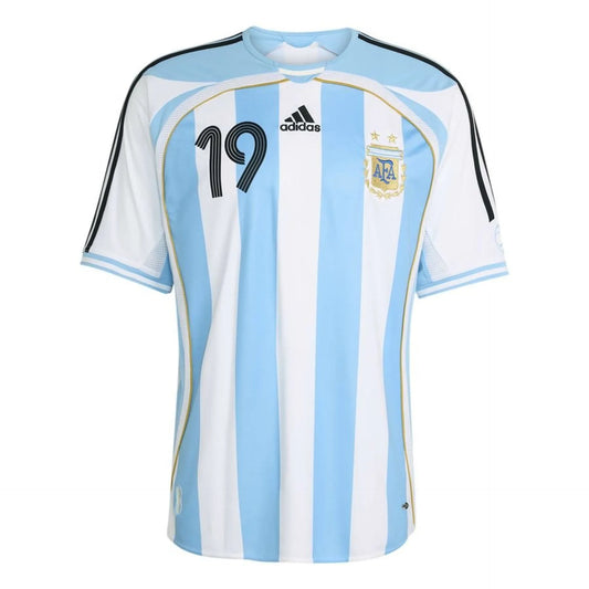 Argentina Home Kit 2006 Messi 19