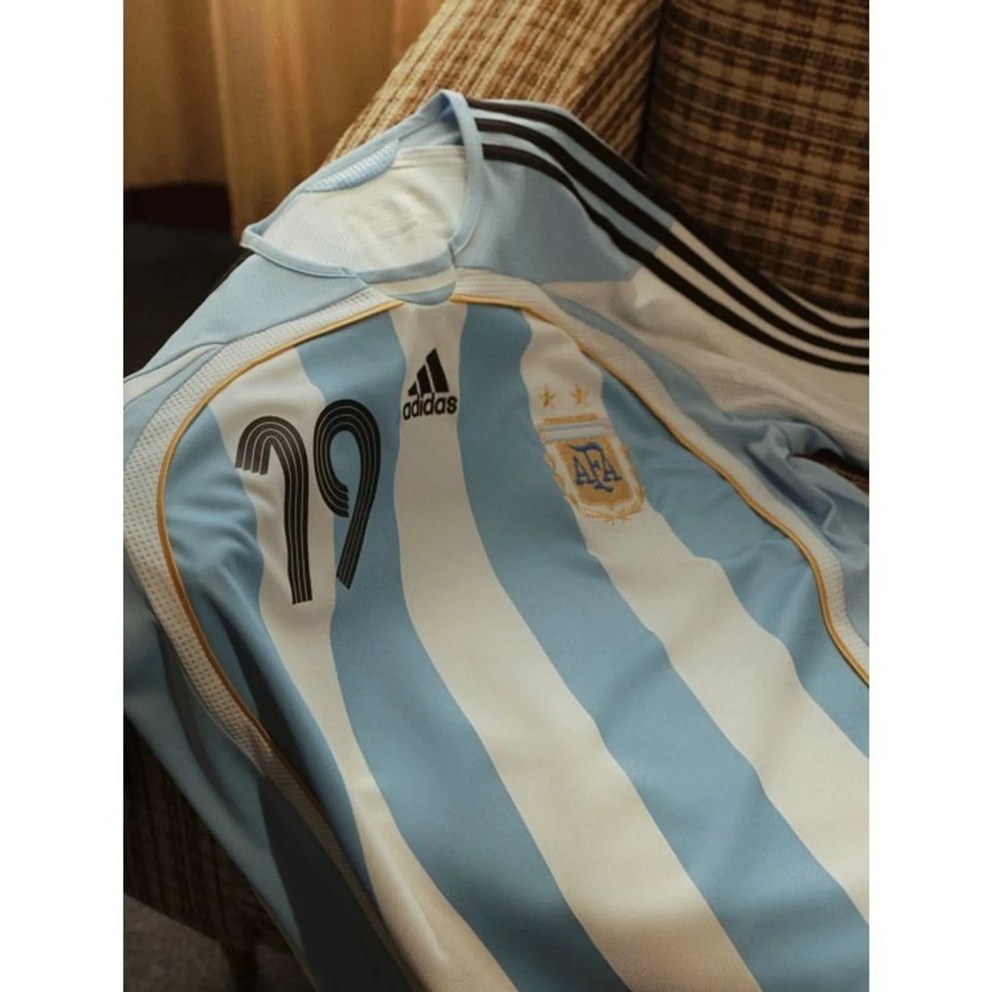 Argentina Home Kit 2006 Messi 19