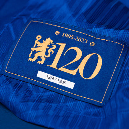 Chelsea Nike Home 120 Year Anniversary Special Edition Boxed Shirt 2025-26 #882/1905